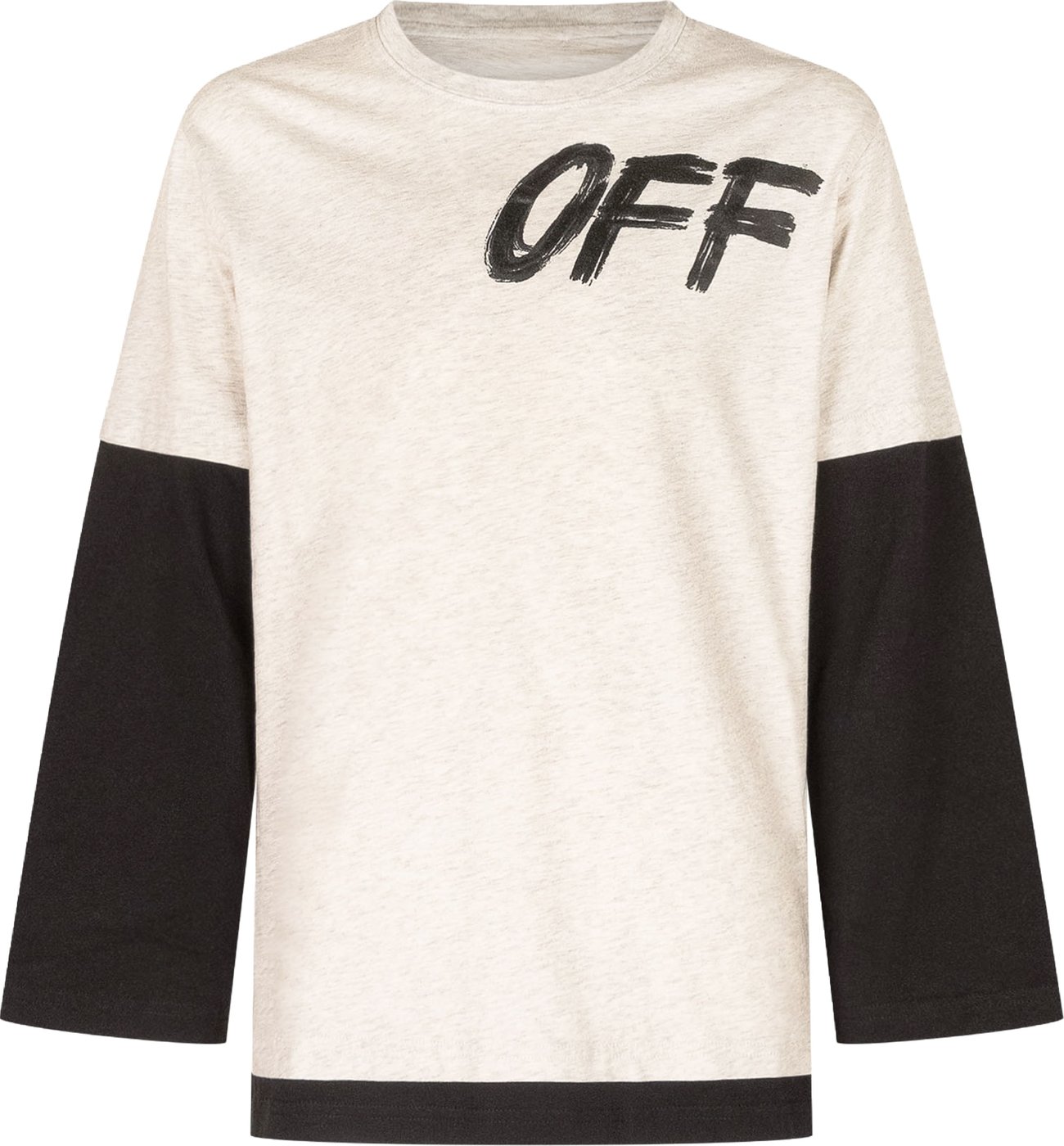 T-shirt a Maniche Lunghe con Stampa
