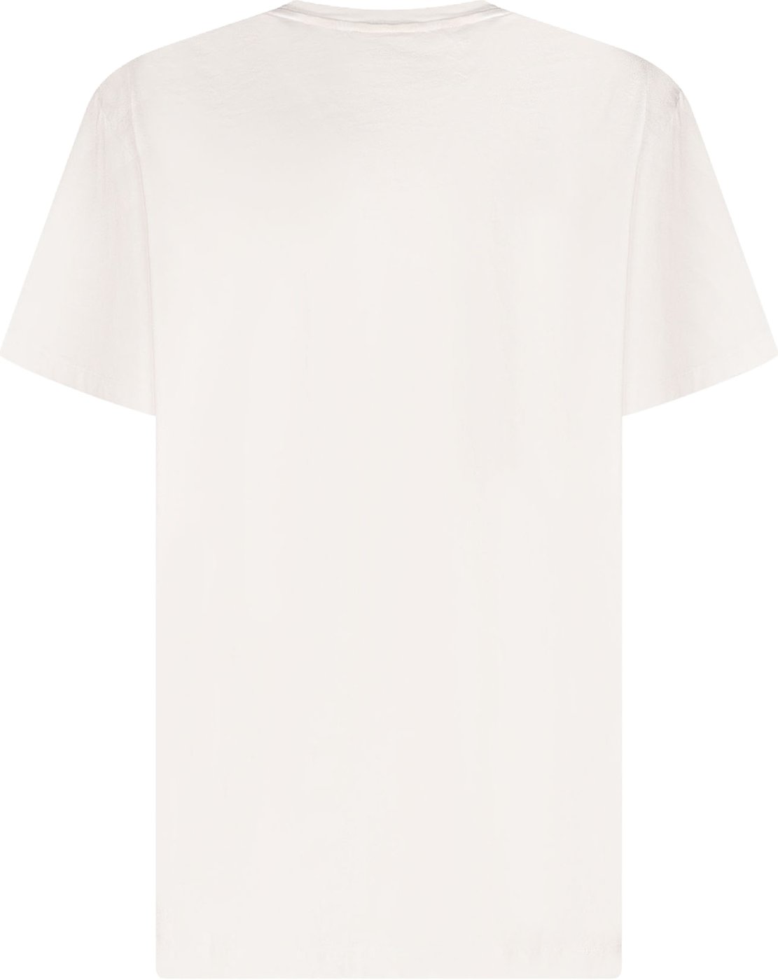 T-shirt con Logo Effetto Distorto