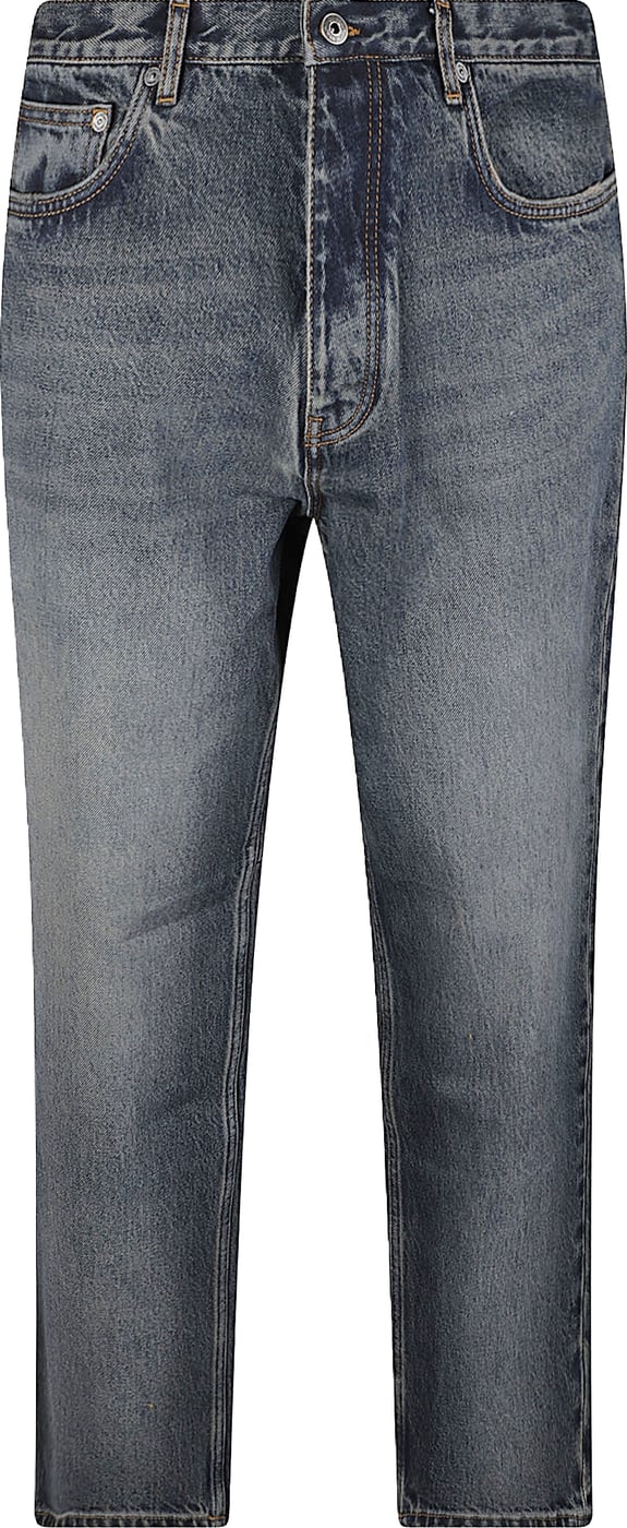 Half Arrow Relaxed Tapered Jeans Blue