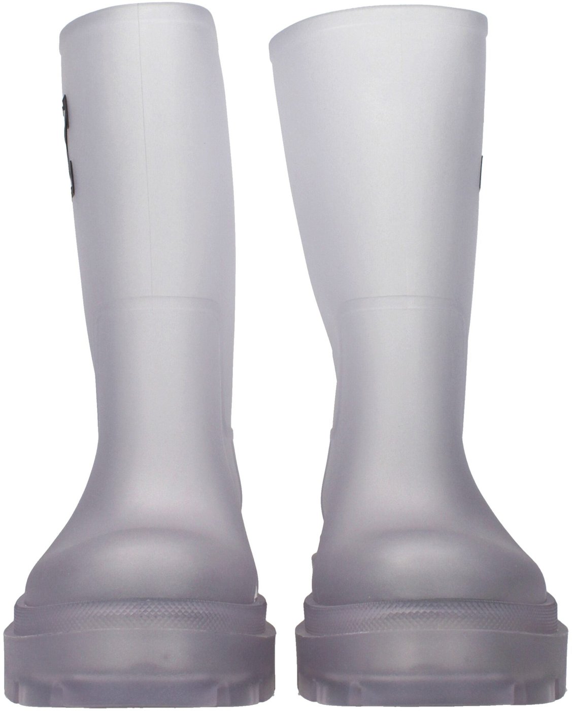 Off-White Transparent Pvc Ankle Boots