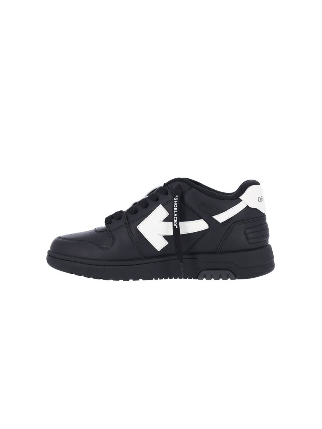 Black Calf Leather Out Of Office Sneakers