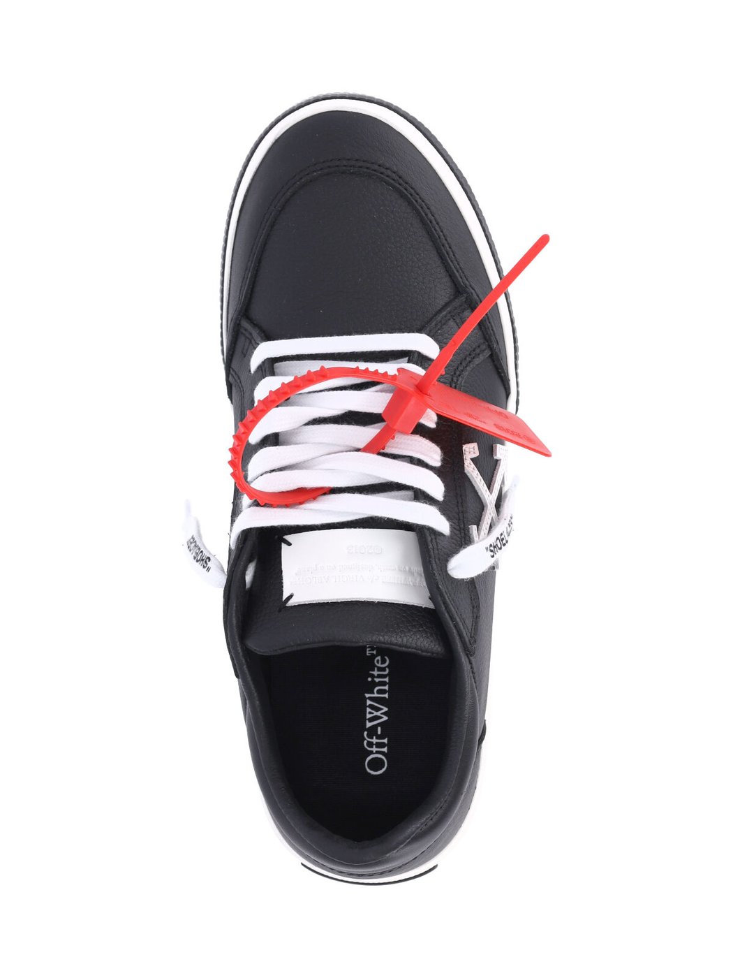 Vulcanized Low Sneakers with Rounded Toe