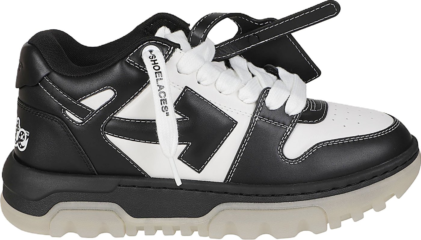 Out Of Office Chunky Varsity Sneakers White