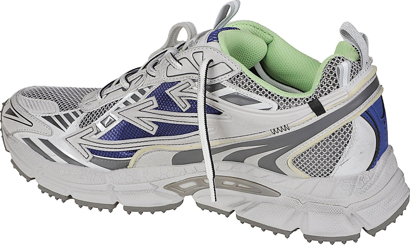 Be Right Back Worn Out Sneakers Blue
