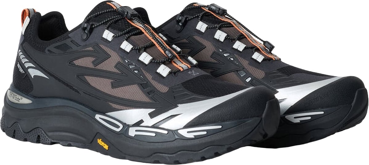 Heren Lage trail sneaker in zwart
