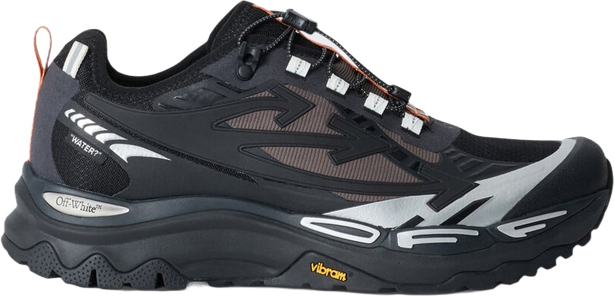 Dames Lage trail sneaker in zwart
