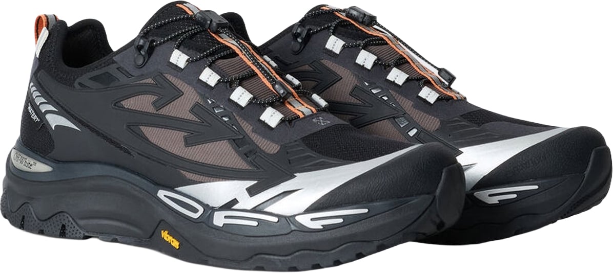 Dames Lage trail sneaker in zwart