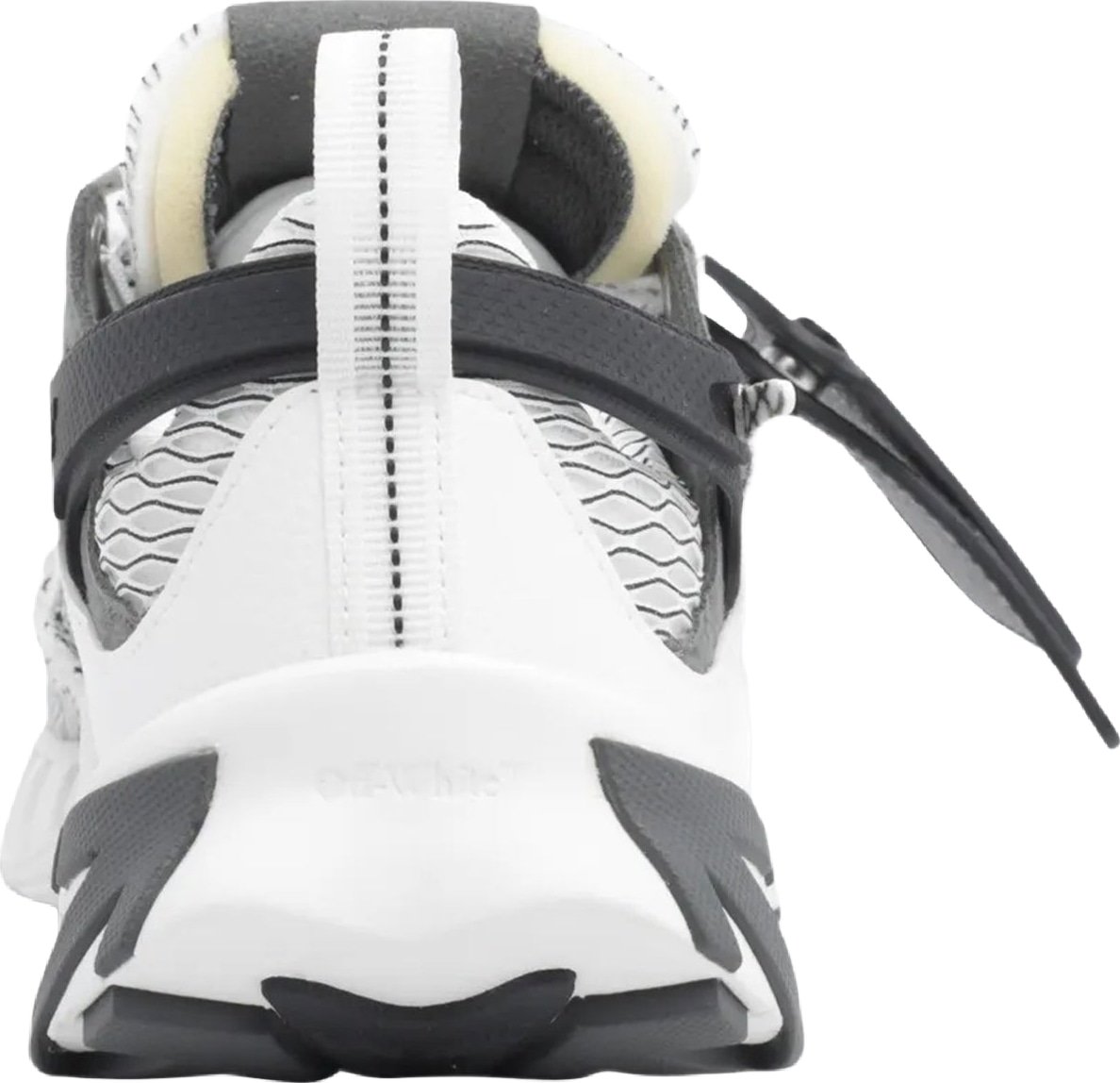 Dames Space Memo sneaker wit met zwart
