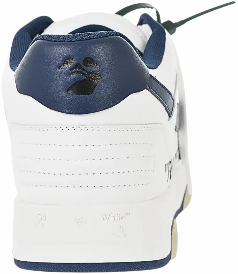 Off-White Out Of Office Men Low Tops For Staff Only White Blue