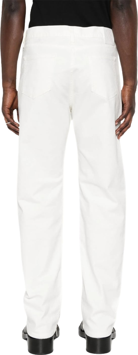 Off-White 90's Logo Skate Straight-Leg Men's Jeans White