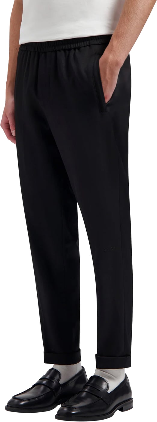 Hussein Broeken Tailored Slim Elasticated Pant