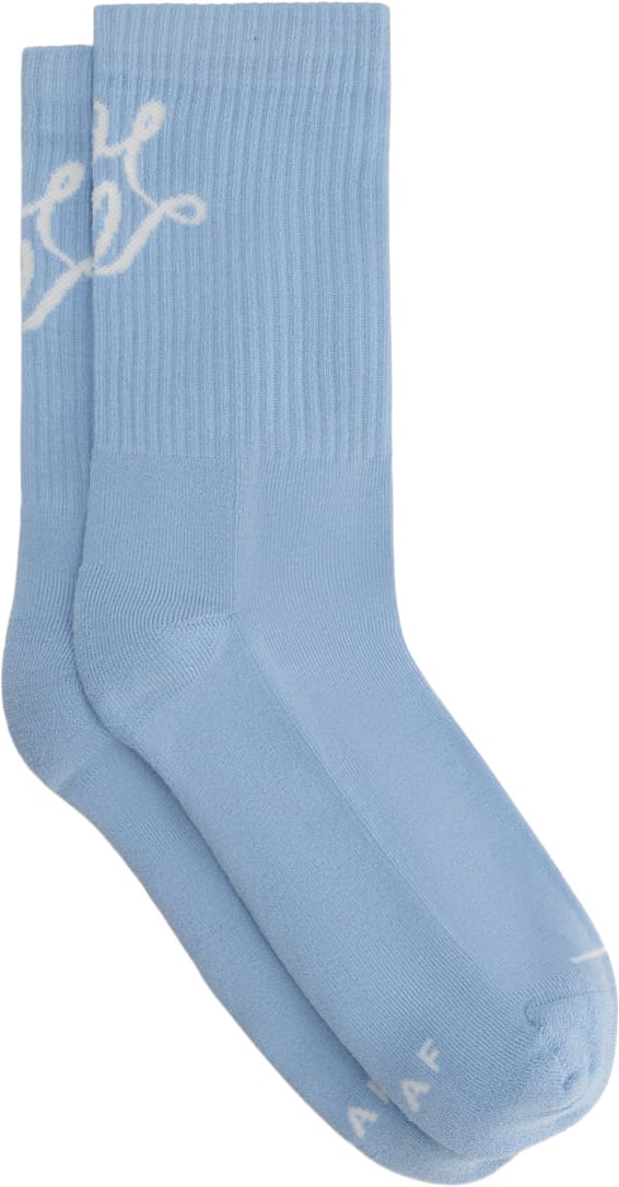 sokken blauw