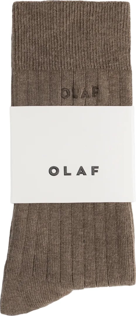 Olaf - Studio socks - A260814 - Chocolate chip
