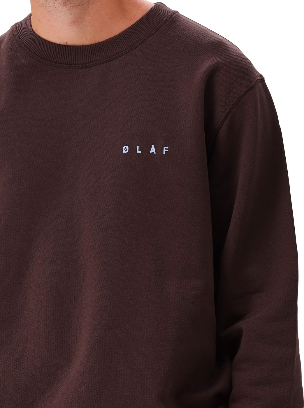 Olaf Sweater Bruin Lasso Face Crewneck