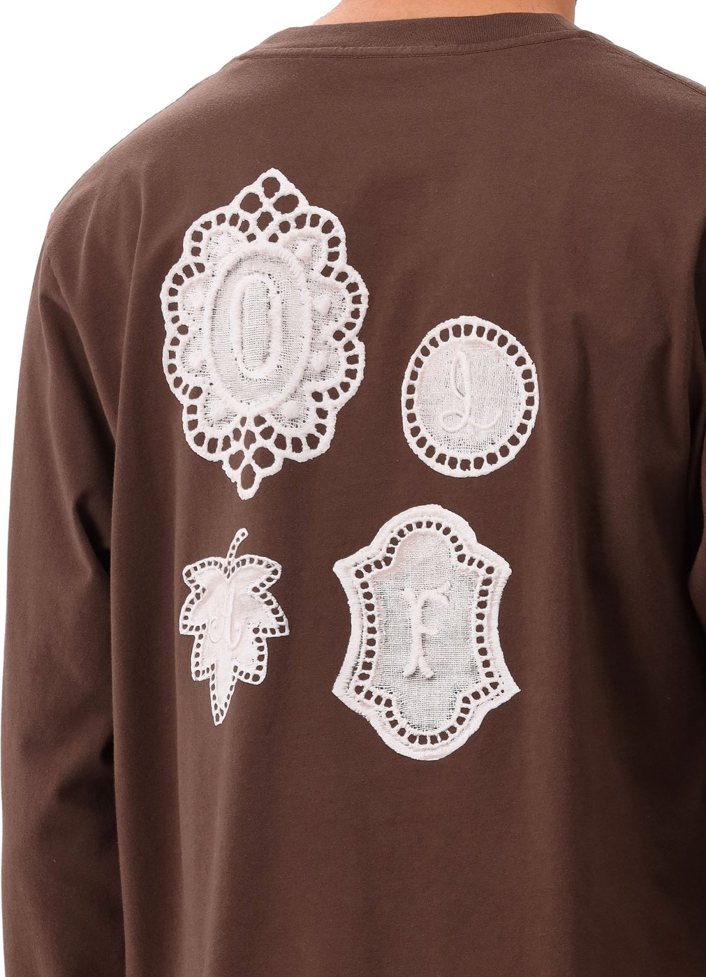 Olaf Longsleeve Bruin Doily