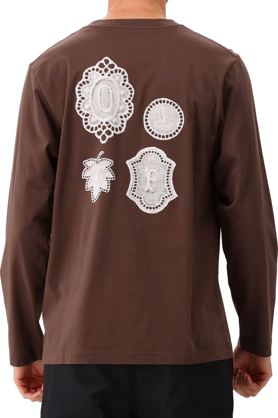 Olaf Longsleeve Bruin Doily