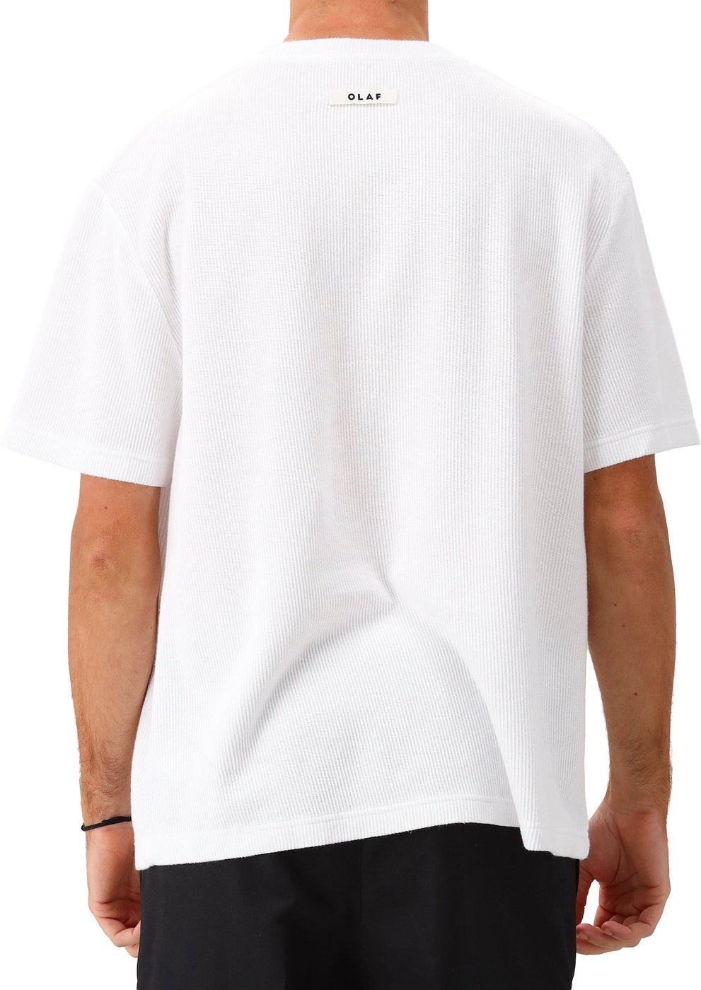 Olaf T-shirt Wit Ribbed Tee
