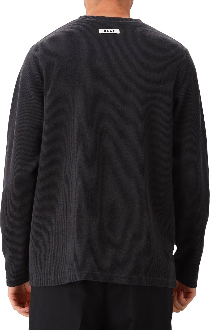 Olaf Longsleeve Grijs Ribbed Tee