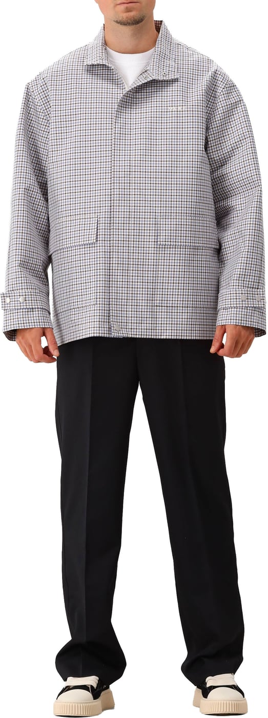 Olaf Oversized Utility Jacket Dusty Blue