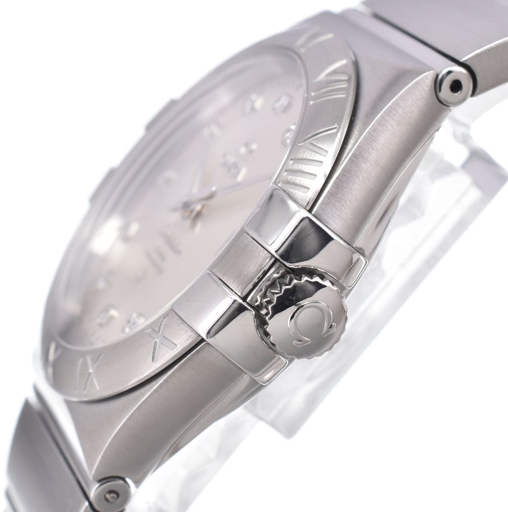 Omega Constellation Co-Axial Chronometer Automatic Stainless Steel with Diamond Markers 35