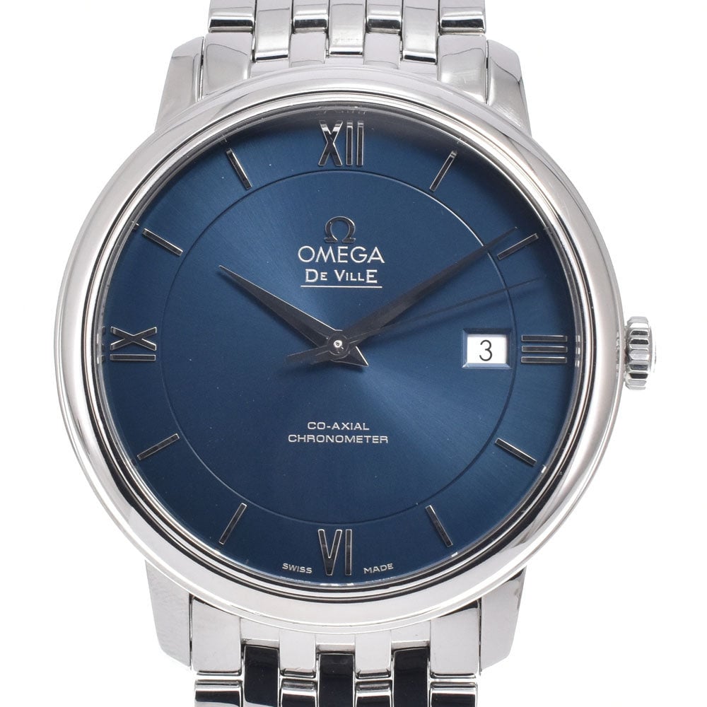 Omega De Ville Prestige Co-Axial Chronometer Automatic Stainless Steel and Mother of Pearl 32