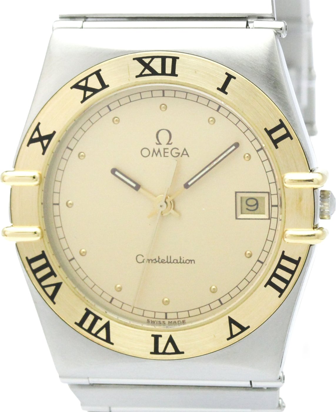 Omega Constellation Quartz Stainless Steel and Yellow Gold 33