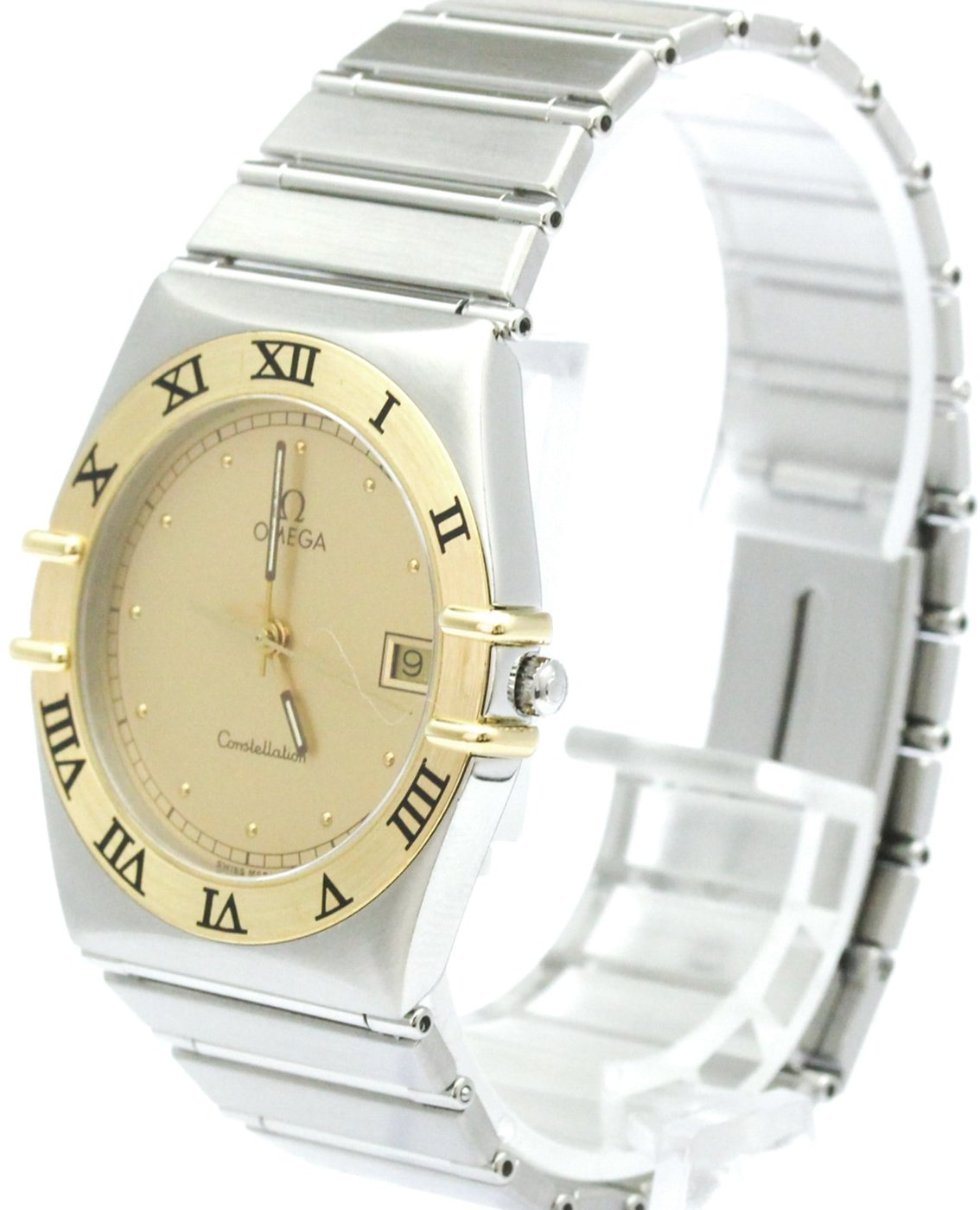 Omega Constellation Quartz Stainless Steel and Yellow Gold 33