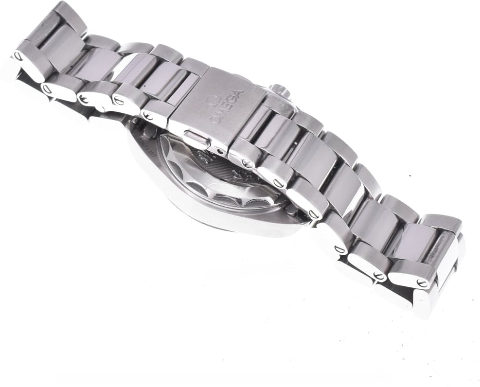 Omega Seamaster Aqua Terra 150M Quartz Stainless Steel with Diamond Markers and Mother of Pearl 28