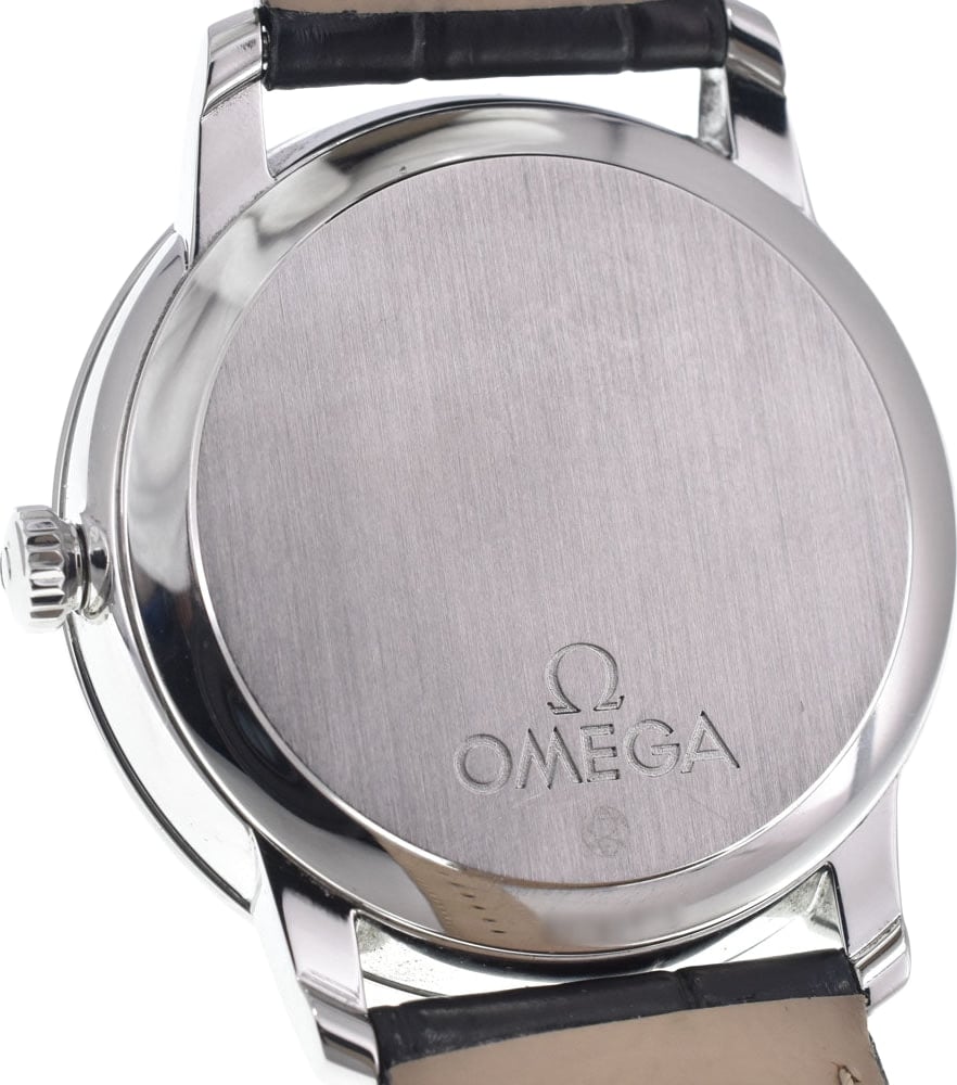 Omega De Ville Prestige Co-Axial Chronometer Automatic Stainless Steel and Alligator 39