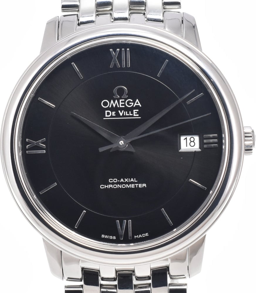 Omega De Ville Prestige Co-Axial Chronometer Automatic Stainless Steel 37