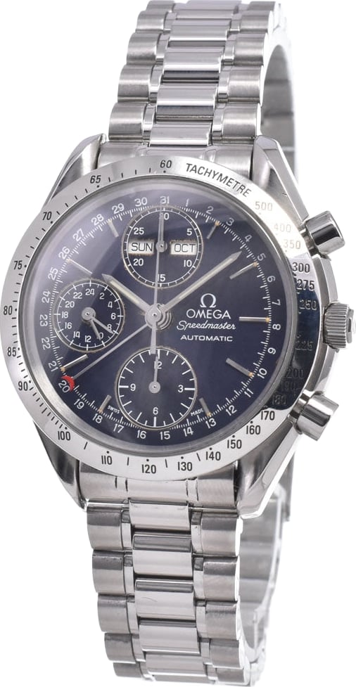 Omega Speedmaster Triple Calendar Chronograph Automatic Stainless Steel 39