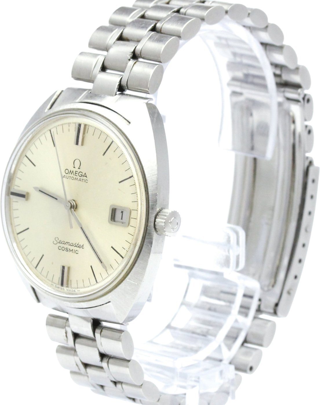 Omega Seamaster Cosmic Automatic Stainless Steel 35