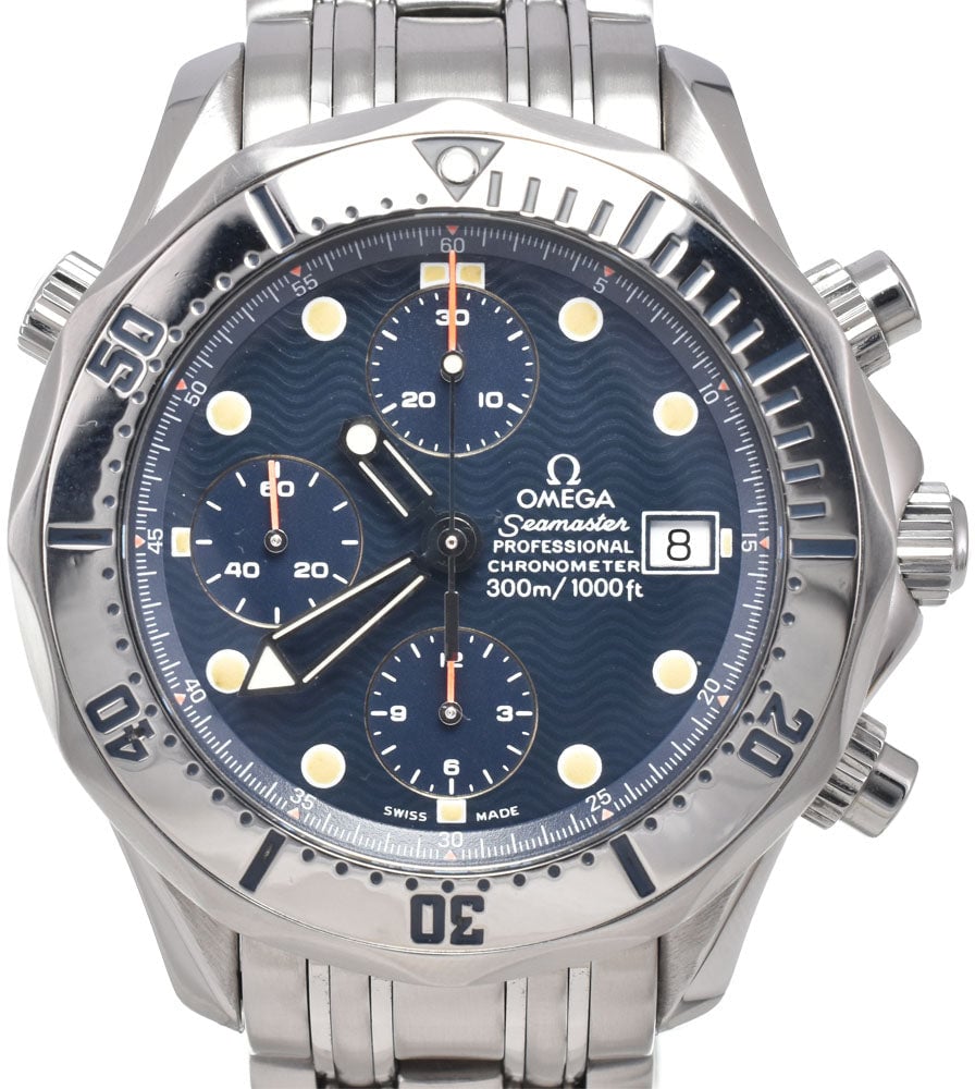 Omega Seamaster Diver 300M Chronometer Chronograph Automatic Stainless Steel 41