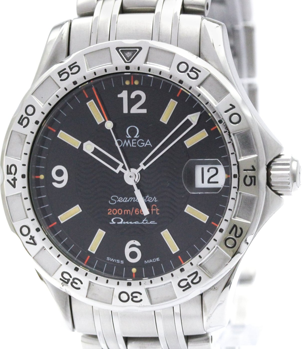 Omega Seamaster Professional 200 Pre Bond Chronometer Quartz Stainless Steel