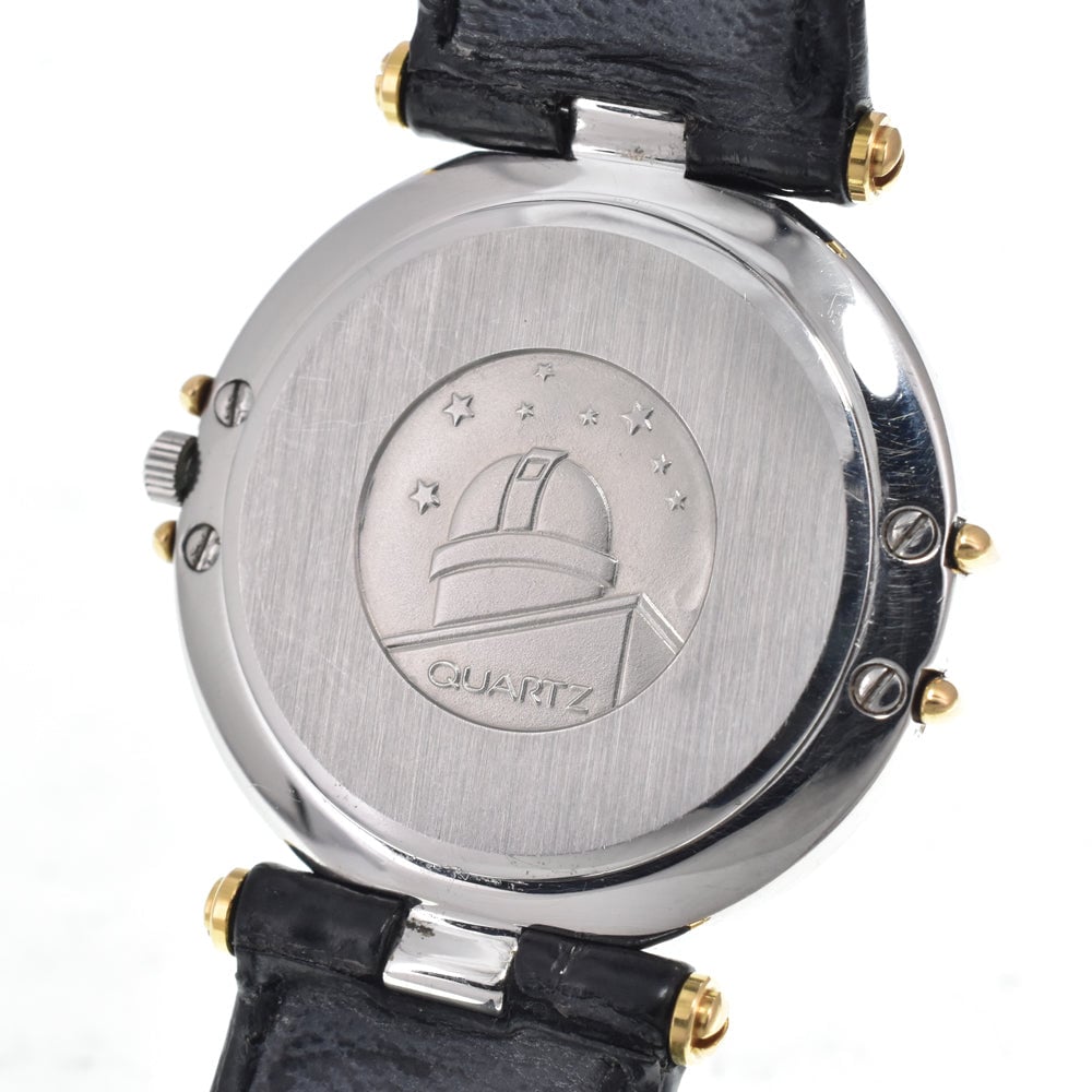 Omega Constellation Quartz Stainless Steel and Yellow Gold with Diamond Bezel and Markers and Mother of Pearl 25