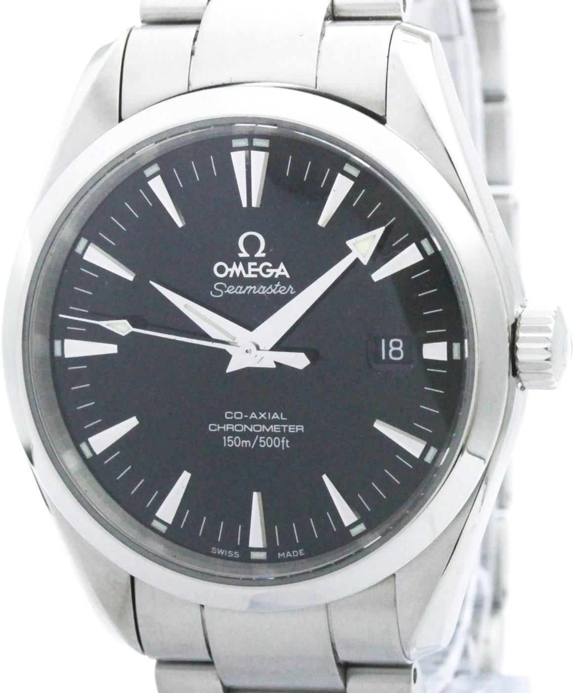 Omega Seamaster Aqua Terra 150M Co-Axial Chronometer Automatic Stainless Steel 39