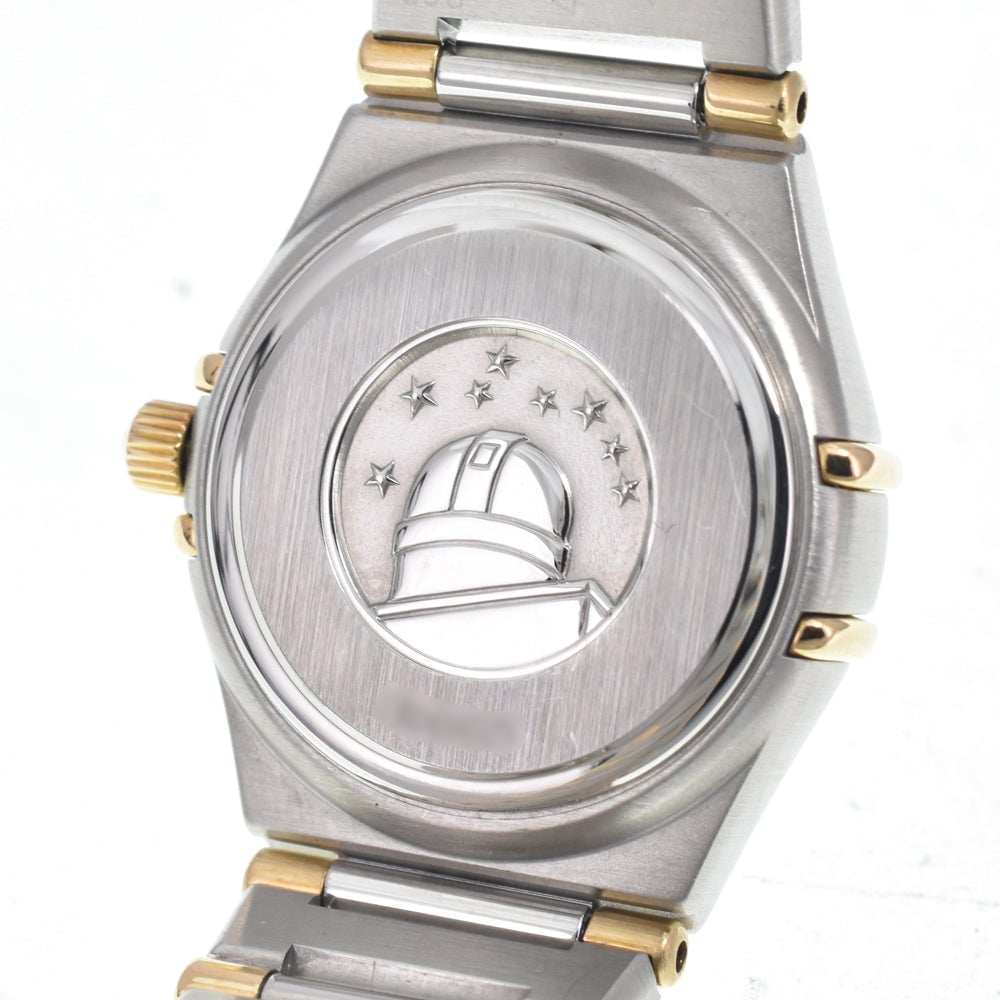 Omega Constellation Quartz Stainless Steel with Diamond Bezel and Markers 22
