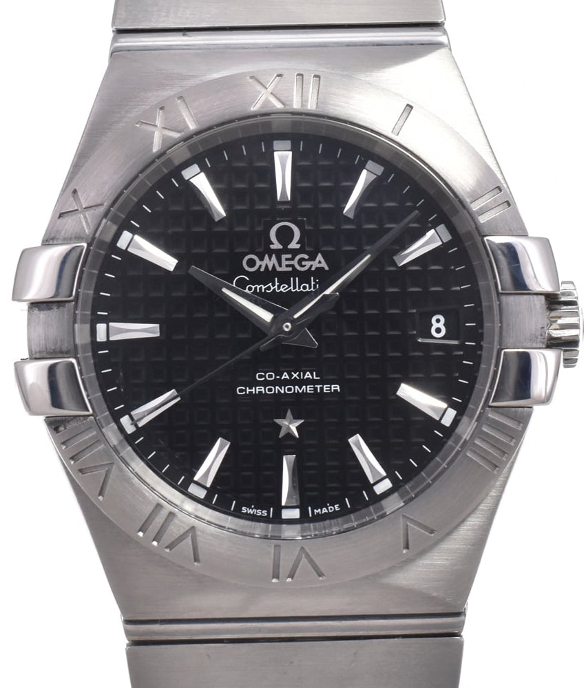 Omega Constellation Co-Axial Chronometer Automatic Stainless Steel 35