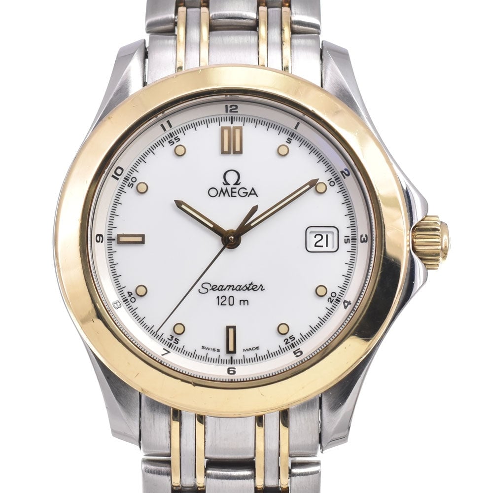 Omega Seamaster 120M Quartz Stainless Steel and 18K Yellow Gold 28