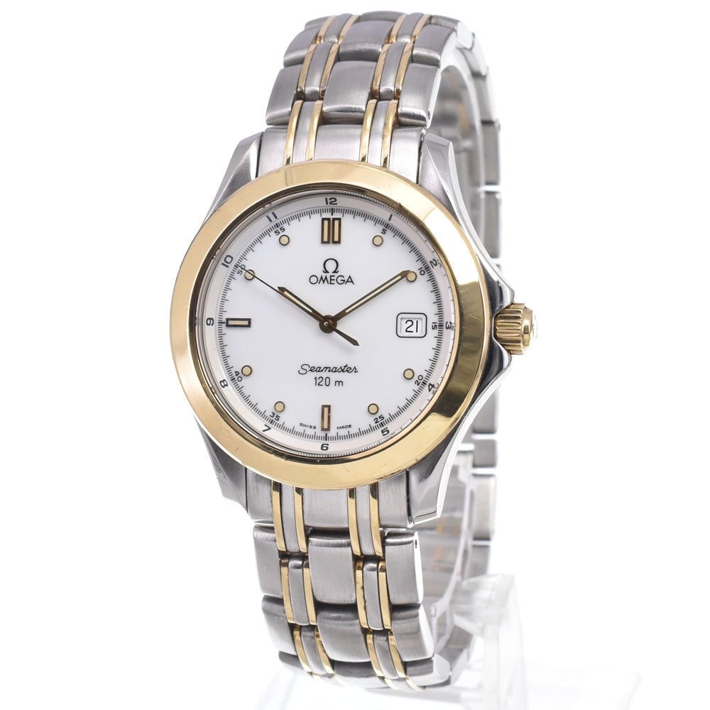 Omega Seamaster 120M Quartz Stainless Steel and 18K Yellow Gold 28