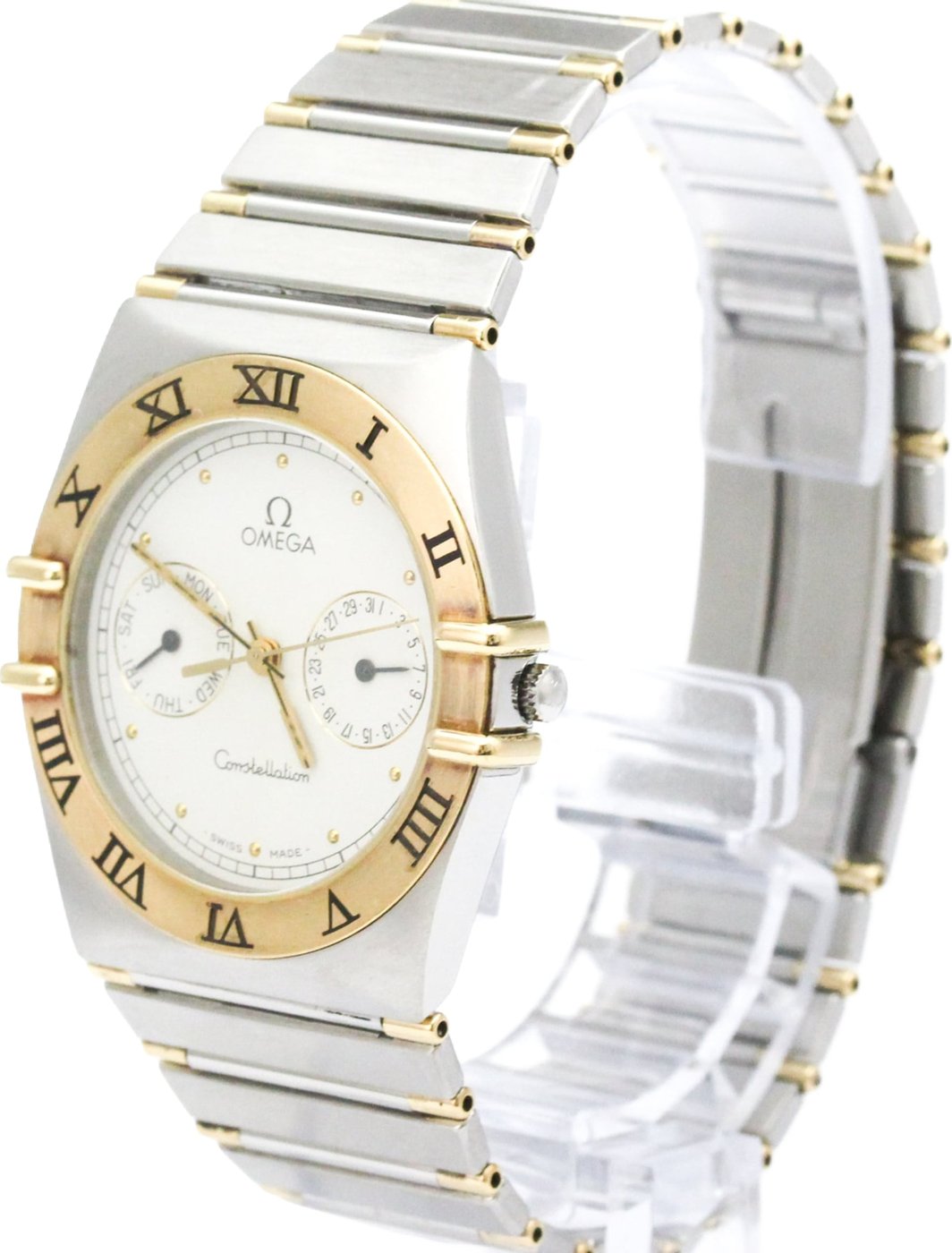 Omega Constellation Quartz Stainless Steel and Yellow Gold 33
