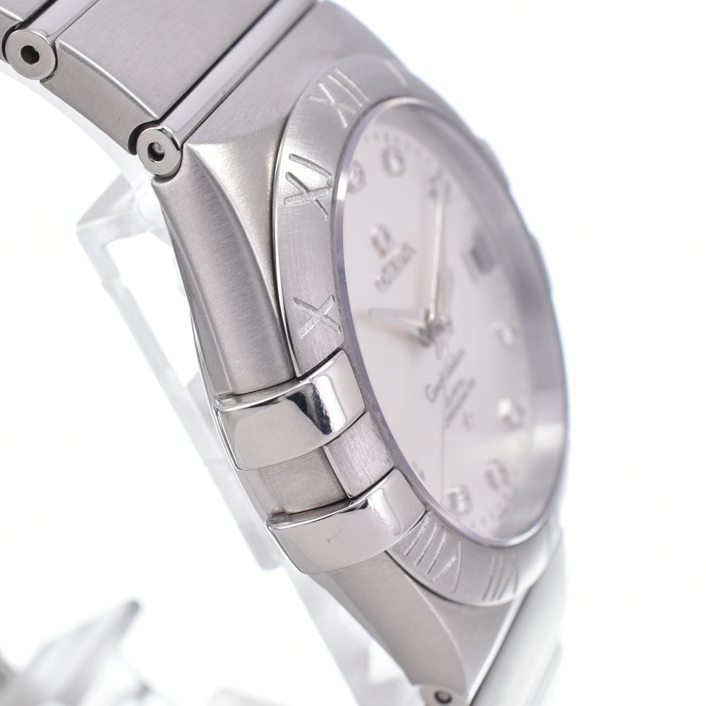 Omega Constellation Co-Axial Chronometer Automatic Stainless Steel with Diamond Markers 35