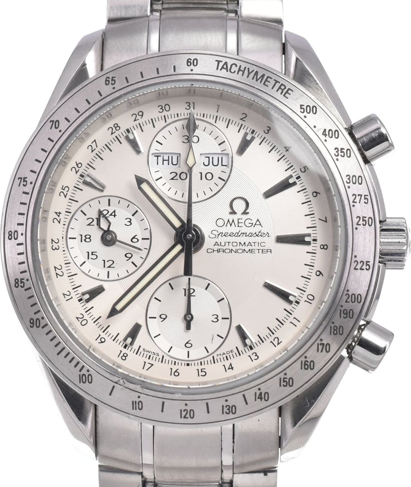 Omega Speedmaster Triple Calendar Chronograph Automatic Stainless Steel 39