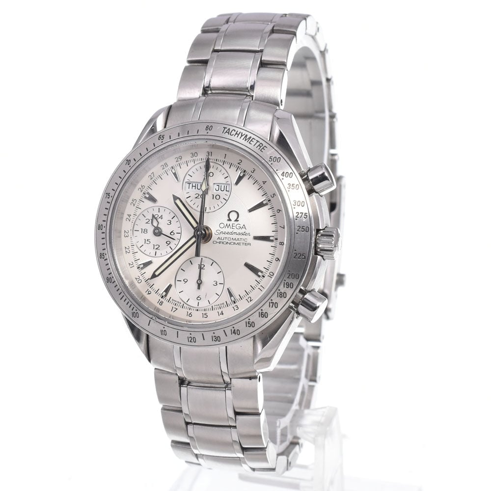 Omega Speedmaster Triple Calendar Chronograph Automatic Stainless Steel 39