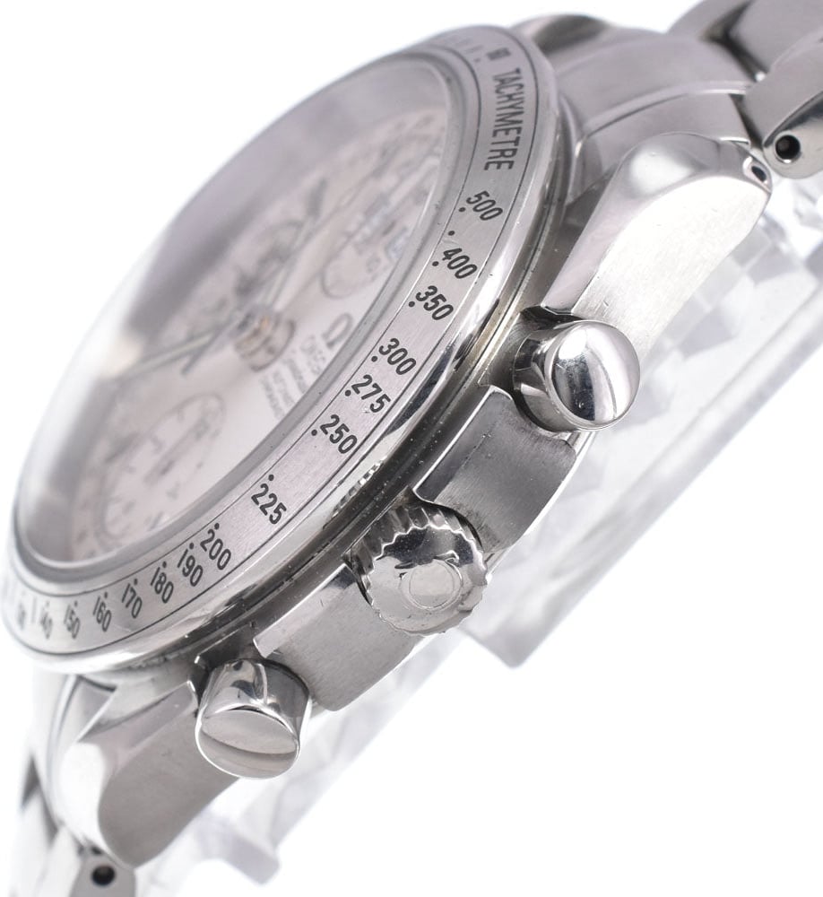 Omega Speedmaster Triple Calendar Chronograph Automatic Stainless Steel 39