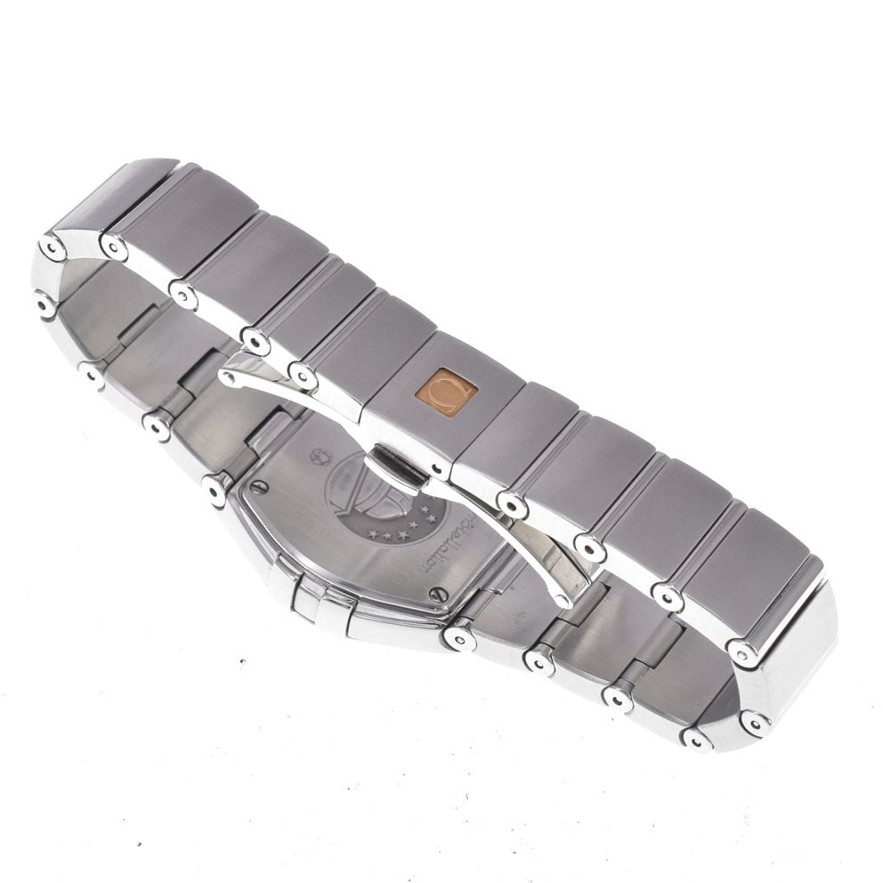 Omega Constellation Quartz Stainless Steel with Diamond Bezel and Markers 25