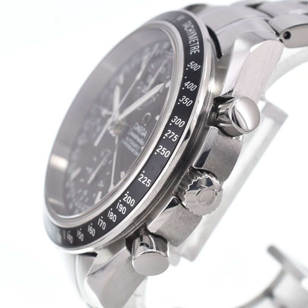 Omega Speedmaster Triple Calendar Chronograph Automatic Stainless Steel 39