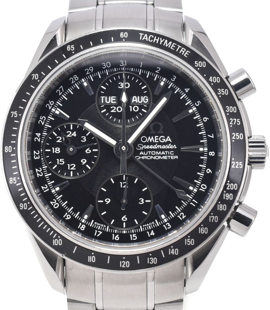 Omega Speedmaster Triple Calendar Chronograph Automatic Stainless Steel 39