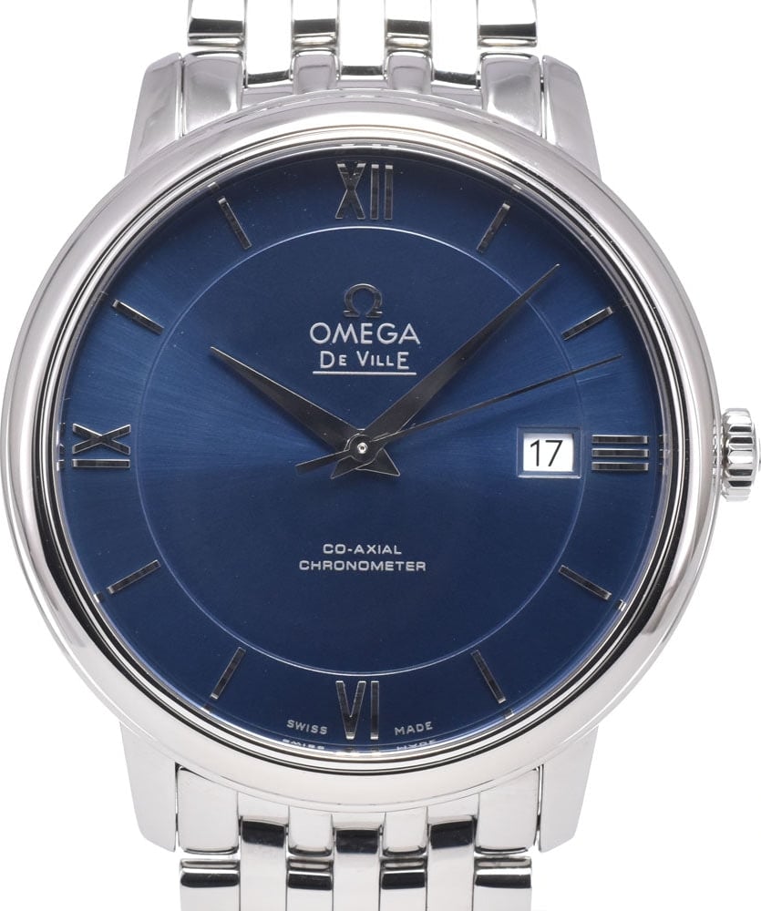Omega De Ville Prestige Co-Axial Chronometer Automatic Stainless Steel 39