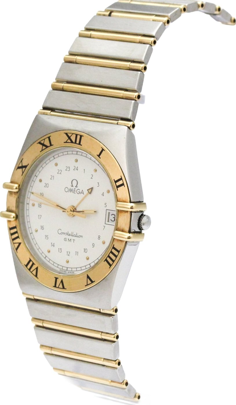 Omega Constellation GMT Stainless steel and Yellow gold (18K) 33